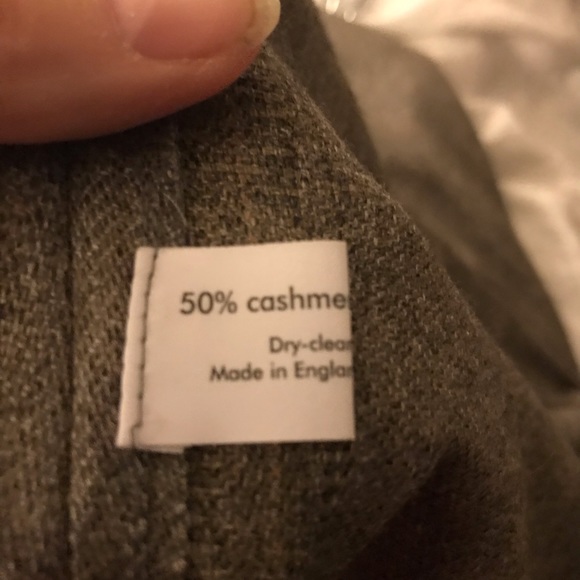 ESKANDAR size 2, pants and monk’s tunic top. Cashmere/wool, taupe, EUC - Picture 8 of 8